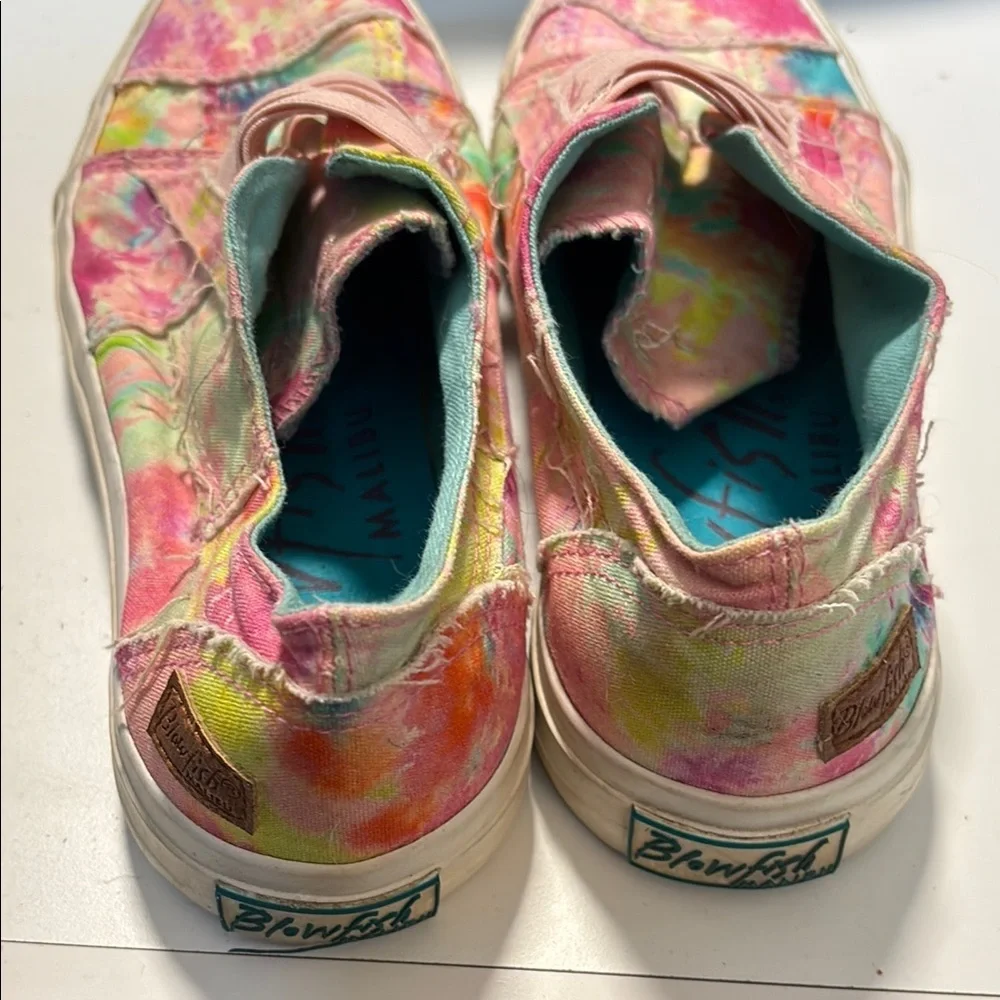 Colorful Tie-Dye Sneakers